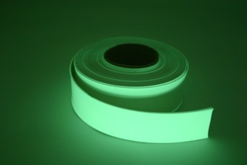Glow ribbon 90mm wide 30 metre roll without adhesi