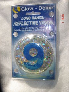 90mm Diax10mm high Reflective domes speckled-Selec
